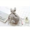 Cartoon Plush Rabbit Rabbit Storage Bag, Bear Rabbit Ears Bow Drawstring Storage Bag, Bundle Pocket, Phone Bag, Gift Bag