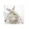 Cartoon Plush Rabbit Rabbit Storage Bag, Bear Rabbit Ears Bow Drawstring Storage Bag, Bundle Pocket, Phone Bag, Gift Bag