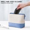 Makeup Brush Holder Silicone Makeup Brush Organizer Travel Makeup Brush Bag Make up Brush Case Small Cute Cosmetic Bag Mini Makeup Pouch Holds up to 10 Makeup Brushes