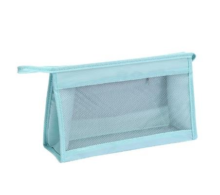 1PC British Slanted Hand Wash Bag Portable Travel Cosmetics Storage Bag Portable Skincare Product Travel Grooming Storage Bag