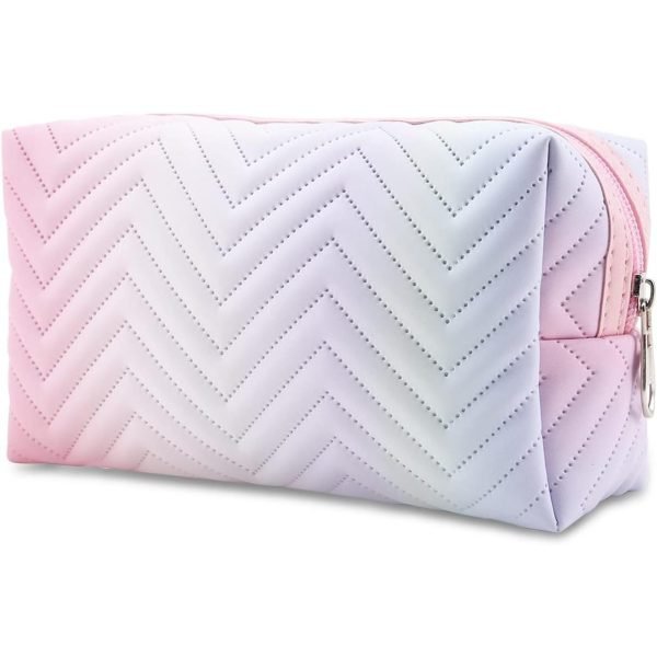 Bolsa de Maquillaje Grande con Cremallera