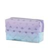 Waterproof Cosmetic Bag Versatile Portable Large Capacity Makeup Storage Bag Zipper Color Gradient Pencil Case Storage Pouch