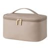 Portable cosmetic bag, large capacity, dual-zip, multi-function wash bag, portable travel storage bag