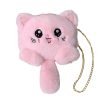 Animals Small Card Bag Cosmetic Pouch Messenger Bag Girl Crossbody Bags Fashion Plush Bag Mobile Phone Bag Cat Shoulder Bag