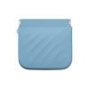 Simple Silicone Mini Cosmetic Bag Storage Bag Makeup Bag Lipstick Storage Bag Travel Supplies Self-closing Leaf Spring Bag Women