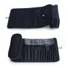 Makeup Bag Women's Cosmetic Brush Bag Travel Organizer Makeup Brushes Fold Tools Rolling Bags Waterproof Nylon Makeup Case