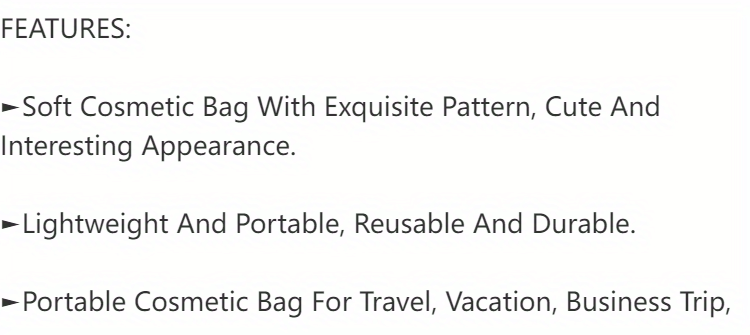 Stylish Evil Eye Pattern Cosmetic Bag Makeup Bags Cute Travel Bag Birthday Gifts Friend Gifts, Travel Essential Lightweight Make - details 1