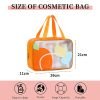 PU frosted waterproof storage bag travel portable large-capacity cosmetic bag