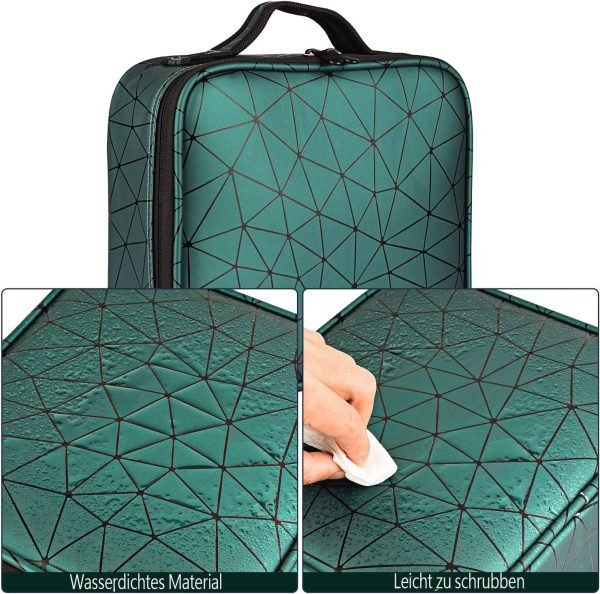 Cosmetic bag Travel cosmetic bag Professional cosmetic bag Organizer storage cosmetic box Waterproof portable cosmetic box