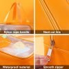 PU frosted waterproof storage bag travel portable large-capacity cosmetic bag