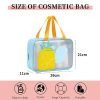 PU frosted waterproof storage bag travel portable large-capacity cosmetic bag