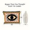 Stylish Evil Eye Pattern Cosmetic Bag Makeup Bags, Cute Travel Bag, Birthday Gifts Friend Gifts For Women