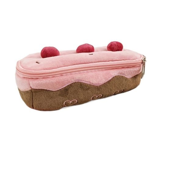 Cherry Cake Design Cute Makeup Bag For Cosmetics And Travel Essentials Birthday Gift For Girls Women