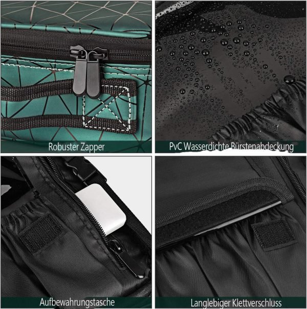 Cosmetic bag Travel cosmetic bag Professional cosmetic bag Organizer storage cosmetic box Waterproof portable cosmetic box