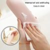 Silicone Makeup Brush Storage Bag Waterproof Organizer Travel Holder Storage Makeup Brushes Portable Cosmetic Bag Makeup Tools