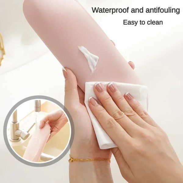 Silicone Makeup Brush Storage Bag Waterproof Organizer Travel Holder Storage Makeup Brushes Portable Cosmetic Bag Makeup Tools