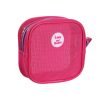 Square Mesh Makeup Bag Zipper Toiletry Bag Toiletry Storage Bag Coin Purse Organizer Case Transparent Cosmetic Bag Girls