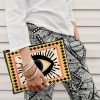Stylish Evil Eye Pattern Cosmetic Bag Makeup Bags, Cute Travel Bag, Birthday Gifts Friend Gifts For Women