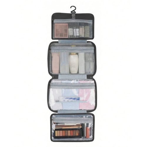 Large Hanging Hook Toiletry Bag Waterproof Folding Handbag Travel Makeup Cosmetic Razor Storage Organizer Case Bathroom Supplies