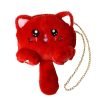 Animals Small Card Bag Cosmetic Pouch Messenger Bag Girl Crossbody Bags Fashion Plush Bag Mobile Phone Bag Cat Shoulder Bag